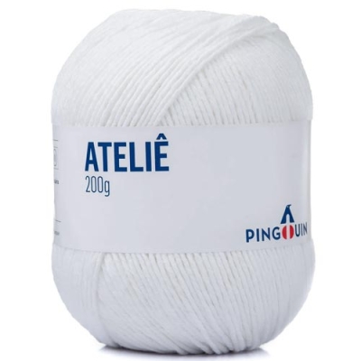 LINHA PINGOUIN ATELIÊ 200g (9001 BRANCO)