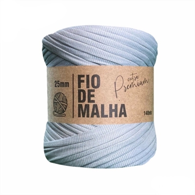 FIO DE MALHA EXTRA PREMIUM FISCHER 140M (39 ALUMÍNIO/CINZA)