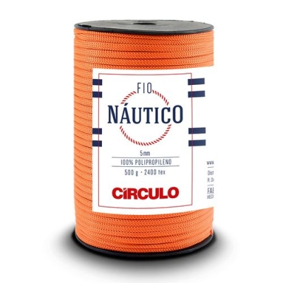 FIO NÁUTICO CÍRCULO 5MM 500G (4484 BRASA)