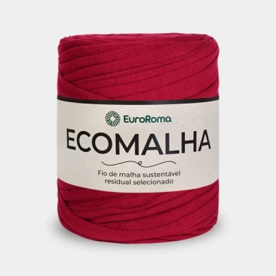 FIO DE MALHA EUROROMA ECOMALHA 140m (TONS DE VERMELHO)