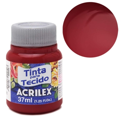 TINTA PARA TECIDO ACRILEX FOSCA 37ML 