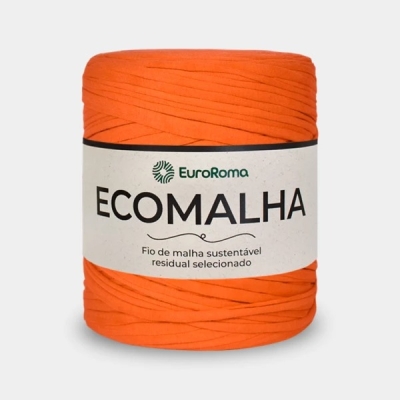 FIO DE MALHA EUROROMA ECOMALHA 140m (TONS DE LARANJA)