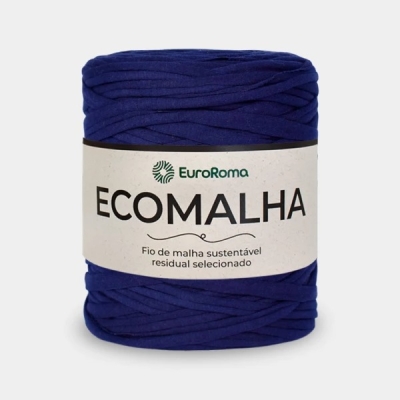 FIO DE MALHA EUROROMA ECOMALHA 140m (TONS DE AZUL FORTE)