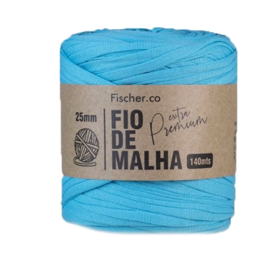 FIO DE MALHA EXTRA PREMIUM FISCHER 140M (83 TURQUESA ESPECIAL)