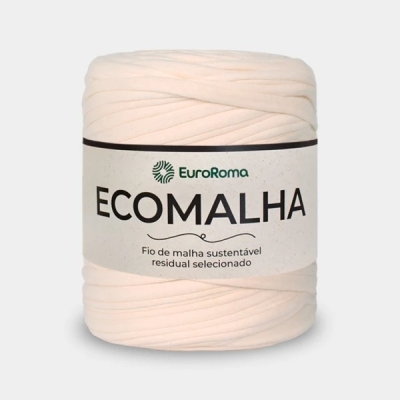 FIO DE MALHA EUROROMA ECOMALHA 140m (TONS DE NATURAL)