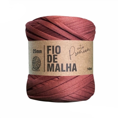 FIO DE MALHA EXTRA PREMIUM FISCHER 140M (21 MARROM)