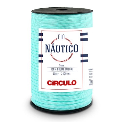 FIO NÁUTICO CÍRCULO 5MM 500G (2676 VERDE CANDY)