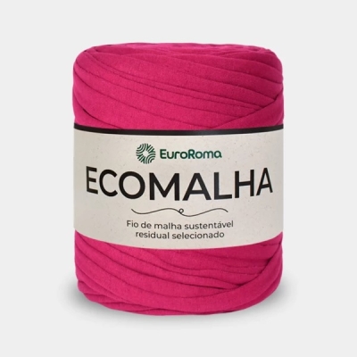 FIO DE MALHA EUROROMA ECOMALHA 140m (TONS DE PINK)