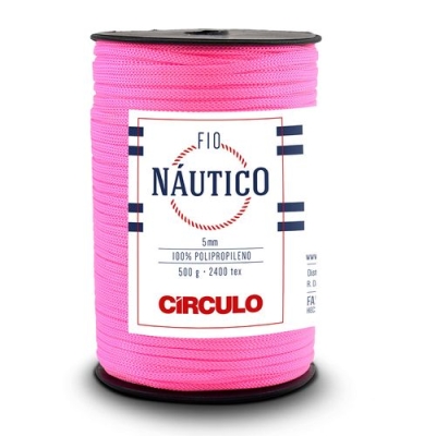 FIO NÁUTICO CÍRCULO 5MM 500G (6011 TULIPA)