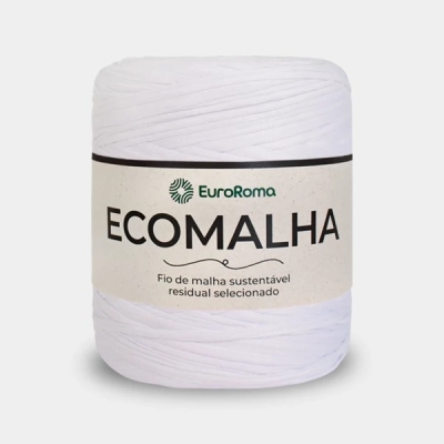 FIO DE MALHA EUROROMA ECOMALHA 140m (TONS DE BRANCO)