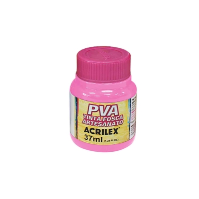  TINTA PVA ACRILEX 37ML (537 ROSA)